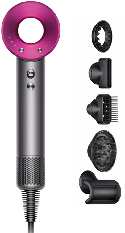 Фен Dyson Supersonic HD07, Черный/Никель вариант - 6