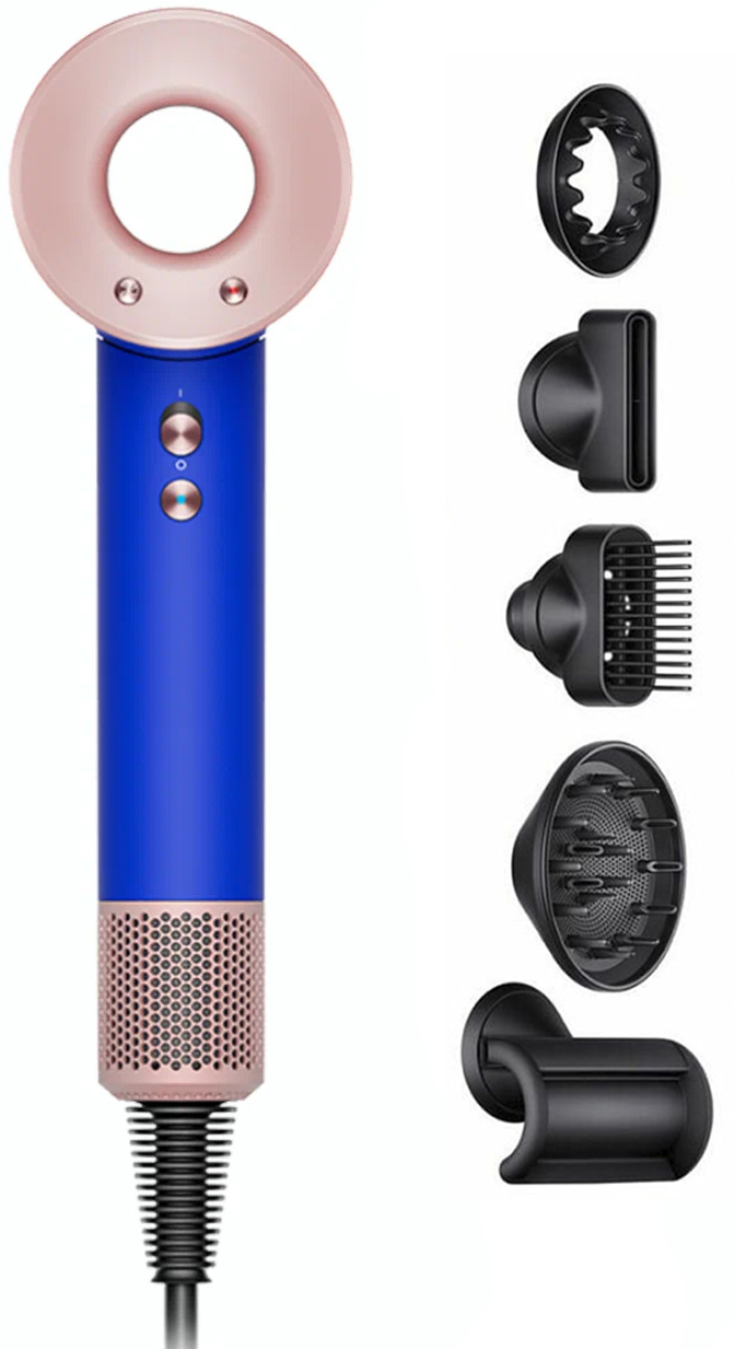 Фен Dyson Supersonic HD07, Черный/Никель вариант - 8