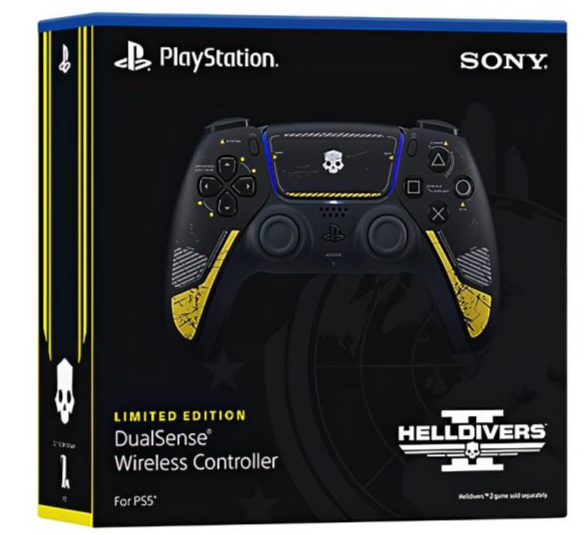 Геймпад Sony DualSense Helldivers 2 Limited Edition, Черный вариант - 6