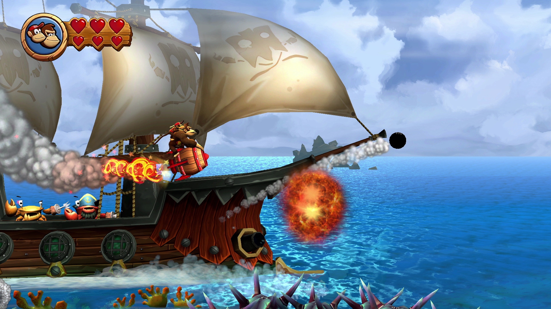 Игра Donkey Kong Country Returns HD для Nintendo Switch (Английская версия) вариант - 6