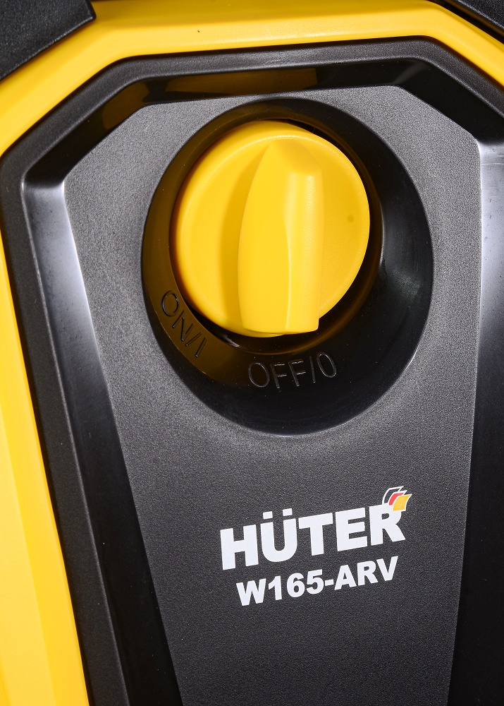 Мойка высокого давления HUTER W165-ARV, 1.9 кВт, 165 бар, Желтый вариант - 9